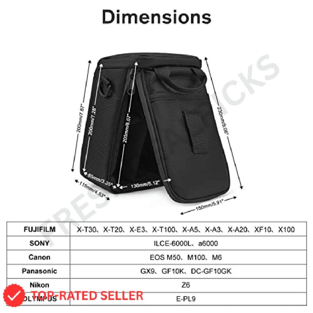 Waterproof Camera Insert Bag Lens Cube Case Dslr … - image 4